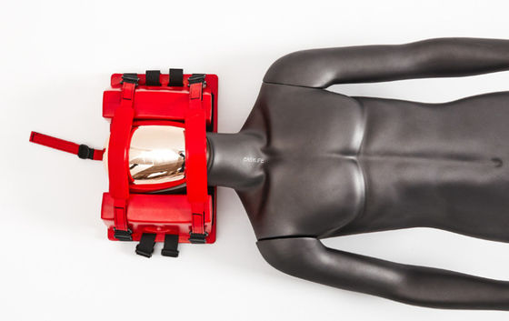 स्पाइन स्ट्रेचर के लिए स्पाइन बोर्ड हेड ब्लॉक्स बैकबोर्ड हॉस्पिटल यूनिवर्सल हेड इम्मोबिलाइज़र