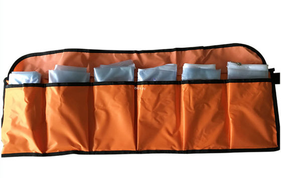 फुलाए जाने योग्य प्राथमिक चिकित्सा वायु स्प्रिंट किट प्लास्टिक स्प्रिंट हाथ कोहनी/आधा हाथ के साथ