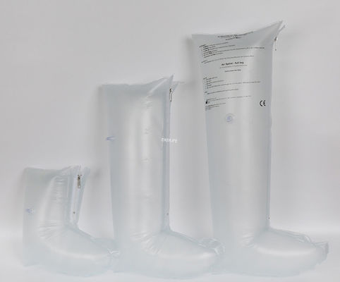 फुलाए जाने योग्य प्राथमिक चिकित्सा वायु स्प्रिंट किट प्लास्टिक स्प्रिंट हाथ कोहनी/आधा हाथ के साथ