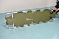 प्राथमिक चिकित्सा फोल्डिंग एम्बुलेंस स्ट्रेचर परिवहन रोगी सरल पहियों के साथ