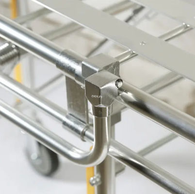 व्हीलचेयर स्ट्रेचर विभिन्न पदों के साथ अवकाश व्हीलचेयर