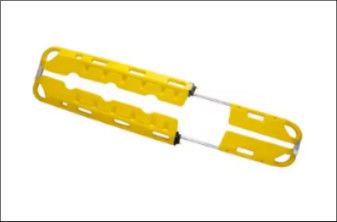 एचडीपीई प्लास्टिक फोल्डिंग स्पाइन बोर्ड स्ट्रेचर मेडिकल फ्लोटिंग वाटर रेस्क्यू