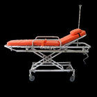 अच्छी गुणवत्ता का मैनुअल लक्जरी रीढ़ का समायोज्य अस्पताल रोगी स्ट्रेचर ऊंचाई समायोज्य परिवहन ट्रॉली