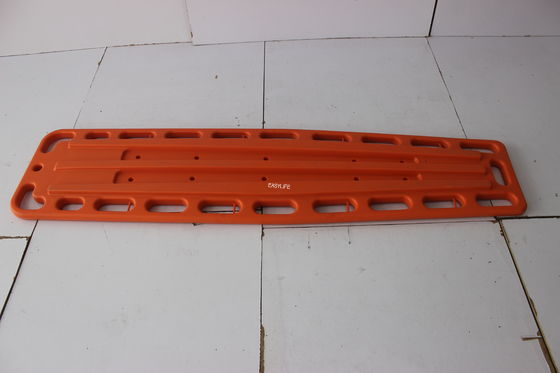 चिकित्सा आपातकालीन बचाव स्ट्रेचर पीई प्लास्टिक एक्स-रे स्थिरता रीढ़ की हड्डी बोर्ड