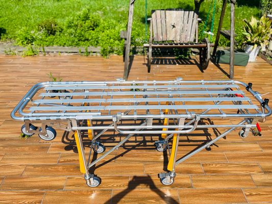 रोगी को ढकने योग्य एम्बुलेंस स्ट्रेचर