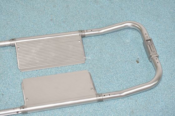 2100 मिमी मेडिकल स्कूप स्ट्रेचर एम्बुलेंस परिवहन एल्यूमिनियम मिश्र धातु