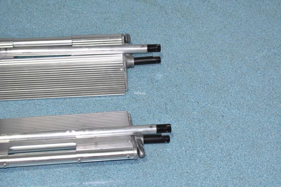 210 × 44 × 6 सेमी फोल्डिंग स्कूप स्ट्रेचर अस्पताल मैनुअल पावर एडजस्टेबल मिश्र धातु