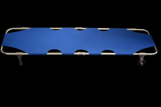 अस्पताल रोगी स्थानांतरण के लिए 71in पावर फोल्डिंग स्कूप स्ट्रेचर ईएमएस लाइट वेट