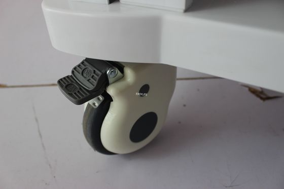 680MM 40CM चिकित्सा उपकरण ट्रॉली एबीएस अस्पताल चिकित्सा ट्रॉली मैनुअल मामले फ़ोल्डर ट्रॉली