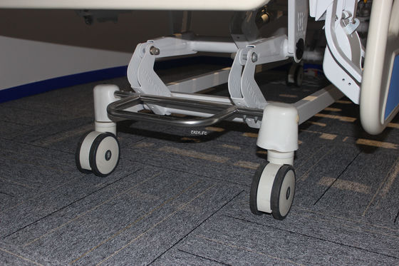 घरेलू उपयोग के लिए कोल्ड रोल्ड स्टील 85in इलेक्ट्रिक अस्पताल के बिस्तर शौचालय के साथ W105 व्हाइट