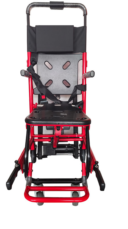 सीढ़ियों और गलियारों में आपातकालीन बचाव के लिए इलेक्ट्रिक क्रॉलर सीढ़ी स्ट्रेचर