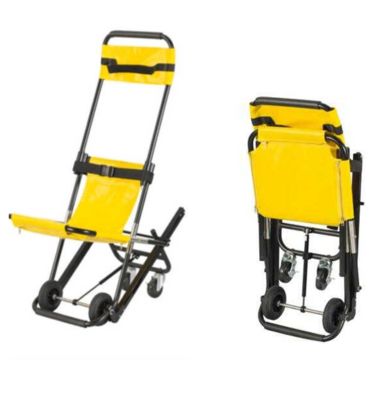 अच्छी कीमत Crawler Type Stair Stretcher High Rise Building Evacuation Chair Aluminum Alloy Portable Folding Stretcher ऑनलाइन
